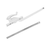 RUNROTOO Right Hand Window Crank Handle for Vertical Sliding and Casement Windows, Zinc Alloy Material with Smooth Opening, Uniform Resistance, and Easy Manual Operation for Home Use