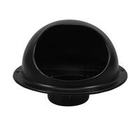 RUNROTOO Round Air Vent Cover: Weatherproof Wall Extractor Hood - External Exhaust Outlet for House, Villa, Apartment, Flats, Duct Ventilation and Wall Airflow System