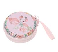 RUNROTOO Shockproof Essential Oil Carrying Case for 1ml 2ml Roller Ball Bottles and Nail Polish, Tinplate Material Storage Bag for Travel Use, Drop-Proof Organizer for Families and Friends