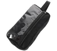 RUNROTOO Small Toiletries Bag for Men and Women, Versatile Makeup Pouch Made of Sturdy 600d Oxford Cloth, Sturdy Skincare Organizer for Travel Bag or Purse, Essential Plane Travel Accessory