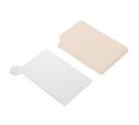 RUNROTOO Stainless Steel Cosmetics Mixing Plate with Portable Design and Versatile Use, Makeup Mixing Tray for Foundation and Eyeshadow, for Nail Art and On-the-go Application