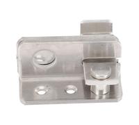 RUNROTOO Stainless Steel Security Latch Sliding Door Bolt Lock with Padlock for Outdoor Use on Gates and Cupboards Weatherproof and Simple to Fit