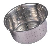 RUNROTOO Stainless Steel Steamer Basket for Pot with Fast Drainage and Compact Design, round Shape with Fine Craftsmanship, for Steaming Sweet Potatoes and Buns in Kitchen