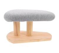 RUNROTOO Tabletop Ironing Board: Padded Small Garment Pressing Board with Wooden Base, Chest & Sleeve Ironing Stool for Household, Laundry Room, Apartment