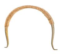 RUNROTOO Teapot Handle Tea Pot Handle Golden Beech Copper Alloy Wear Resistant Comfortable Smooth Surface and Kettles