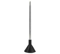 RUNROTOO Telescopic Water Leak Listening Rod, Stainless Steel Mechanical Underground Pipeline Leak Detector for Property Maintenance