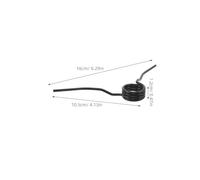 RUNROTOO Tire Changer Foot Pedal Replacement Part Torsion Return Spring Sturdy Steel Material with Easy Installation for Tire Demount Machine, for Professional Wheel Service