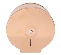 RUNROTOO Tissue Holder Modern Chic Style Bathroom Stainless Steel with Storage Shelf Anti-splashing Water Design Keeps Paper Roll Dry and Clean for Toilet Or Hotel Use