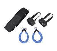 RUNROTOO Tpe Resistance Bands for Running and Sports Training, Compact Design for Balanced Strength Development, for Leg and Muscle Workouts at Home or Gym Random Color