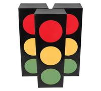 RUNROTOO Traffic Light Favor Boxes Multifunctional and Well-protected Design Paper Gift Boxes 3pcs for Birthday Party Favors for Holiday Celebrations and Special Occasions