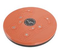 RUNROTOO Twisting Waist Disc Board and Foot Massage Function with Smooth Rotation Simple Board Orange Simple Board for Body Shaping and Home Fitness Exercise