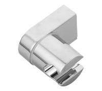 RUNROTOO Universal Handheld Shower Head Holder Bracket Adjustable Stainless Steel Mount with Multifunctional Design and Stylish Minimalist Silver Finish for Bathroom Use