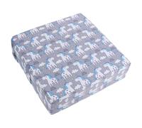RUNROTOO Washable Chair Pad with Lower Strap Design Removable Cover Adjustable Cushion for Daily Meals Seating