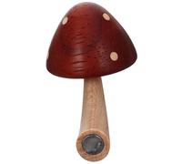RUNROTOO Wooden Mushroom Fridge Magnet Kitchen Fridge Magnet Sturdy Magnetic Refrigerator Sticker for Locker and Whiteboard Decoration for Classroom Lockers and Home Use
