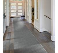 runrug Carpet Runner Rug - Indoor/Outdoor, Reversible, 2mm - 'Dark & Stormy' in Black | Size: 60 cm x 150 cm runrug Black 60 cm x 150 cm