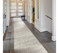runrug Carpet Runner Rug - Indoor/Outdoor, Reversible, 2mm - 'Sauvignon' in Cream | Size: 60 cm x 180 cm runrug Cream 60 cm x 180 cm