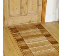 runrug Hallway Carpet Runner Rug - Soft & Comfy, Non-Slip, 8mm - 'Lima' in Terracotta | Size: 100 cm x 210 cm runrug Terracotta 100 cm x 210 cm