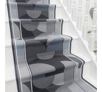runrug Stair Runner Carpet - Durable, Non-Slip, 5.4mm - 'Malis' in Dark Grey | Size: 66 cm x 690 cm runrug Dark Grey 66 cm x 690 cm