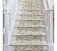 runrug Stair Runner Carpet for Staircases - Soft & Comfy, 9mm - 'Andes' in Beige | Size: 60 cm x 720 cm runrug Beige 60 cm x 720 cm