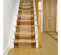 runrug Stair Runner Carpet - Soft & Comfortable, 8mm - 'Lima' in Terracotta | Size: 100 cm x 570 cm runrug Terracotta 100 cm x 570 cm