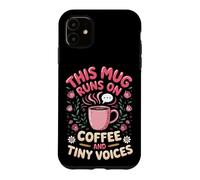 Runs on Coffee and Tiny Voices Elementary Case for iPhone 11
