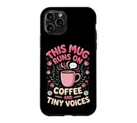 Runs on Coffee and Tiny Voices Elementary Case for iPhone 11 Pro