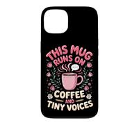 Runs on Coffee and Tiny Voices Elementary Case for iPhone 13