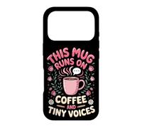 Runs on Coffee and Tiny Voices Elementary Case for iPhone 17 Pro