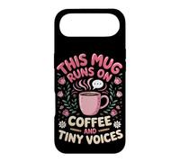 Runs on Coffee and Tiny Voices Elementary Case for iPhone Air