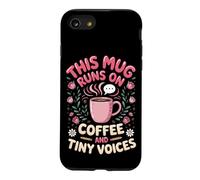 Runs on Coffee and Tiny Voices Elementary Case for iPhone SE (2020) / 7/8