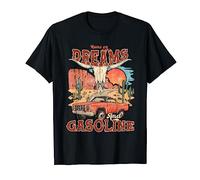 Runs On Dreams And Gasoline | I Got A Heart Like A Truck T-Shirt