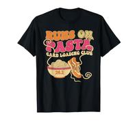 Runs On Pasta Funny Running Club Carb Load T-Shirt