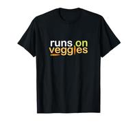 Runs on Veggies -Running, Vegan, Vegetarian World Peace, Gym T-Shirt