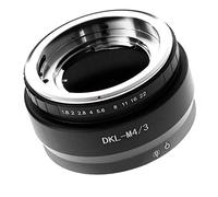 Runshuangyu Lens Mount Adapter for Voigtlander Retina DKL Lens to Micro 4/3 M4/3 Panasonic GH3 G2 GH4 GH5 GH5s GX7 G1 G7 G9 GF1 GF7 GF9 GX1 GX85 Olympus OM-D EM1 EM5 E-M10 II III E-PL5/6/7/8/9