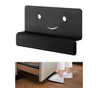 Runspich Hands Free Under Cabinet Trash Drawer Foot Pull and Opener Carbon Steel Kitchen Garbage Drawer Handless Handle (1 pcs, Black)