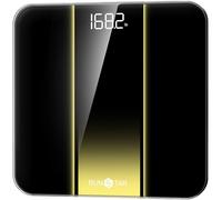 RunStar Digital Bathroom Scale for Body Weight with High Precision, Clear LED Backlight Display, Accurate Scale with 6mm Tempered Glass, 400lb