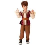 Runstarshow Halloween Costumes for Kids Girls Medieval Renaissance Dress Boys Historical Fancy Dress Fairy Tale Costume Victorian Style Clothing Age 6-10 Years