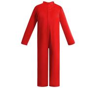 Runstarshow Kids Christmas Costume Girls Xmas Dress Up Boys Fancy Dress Costumes Halloween Present Box Candy Cane Novelty Outfits Unisex Jumpsuit Age 3-12 Years