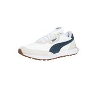PUMA Men's Runtamed Lugged Classic Trainers, White/Club Navy, 7 UK