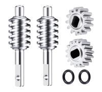 Runup 13T and 16T RC Differential Axle Worm Drive Kit for Axial 1/30 SCX30 | Steel overdrive shaft worm gear RC crawler upgrade parts