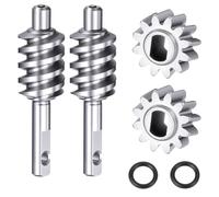 Runup 2/12T RC Differential Axle Worm Gear Set for Axial 1/30 SCX30 | steel overdrive axle worm gear rc crawler upgrade parts