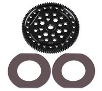 Runup 48P 87T 93T Steel Main Kit for ECX 2WD Ruckus/Axis/Brutus/Circuit/AMP MT/AMP DB/AMP Crush/K&N Torment Horizon 1/10 RC Upgrades (93T)
