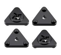 Runup 4pcs Wheel Hex Hubs Aluminum RC Accessories Adapter Wheel Extension for 1/10 Tamiya Hotshot 58391 RC Upgrade Parts