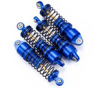 Runup Aluminum Shock Set 58mm Front Rear Shocks Damping Shock Absorber Damper for Arrma 1:18 Granite Grom/Typhon Grom Mega 380-ARA2106 Truck Upgrade Parts (Blue)