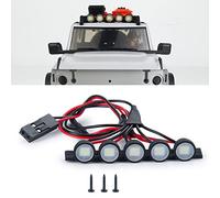 Runup Bright Roof White Led Light Lamp for Axial SCX24 AXI00006 Bronco 1/24 RC Crawler Car Upgrade Parts