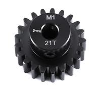 Runup CrMo Steel 5 mm M1 Sprocket 20T-25T Motor Gear for 1/8 Arrma Kraton 6S 1/10 Arrma HSP Redcat Losi HPI E-Revo VXL Maxx (21T)