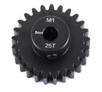 Runup CrMo Steel 5 mm M1 Sprocket 20T-25T Motor Gear for 1/8 Arrma Kraton 6S 1/10 Arrma HSP Redcat Losi HPI E-Revo VXL Maxx (25T)