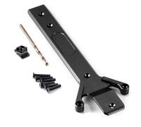 Runup RC Aluminum Alloy Chassis Plate for 1/16 Tra-xxas Mini Maxx 2S Mini XRT VXL-3S Monster Truck Upgrades Parts (Black)