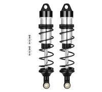 Runup RC Shock Absorber, Adjustable Front/Rear Shock Absorber for 1/8 ARRMA Typhon 6S, Trax Sledge-Alum, FS Racing JLB HSP LRP Hobao Hongnor DF Truggy (2pcs Black Front)