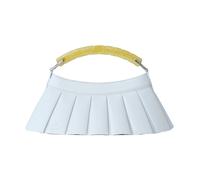 Runway H Lenglen Leather Bag - female - Lacoste - Handbags - White - ONE SIZE - Bags ONE SIZE